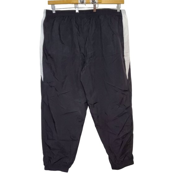 Reebok Classic Black & White Windbreaker Track Pants 3X/22-24W - Picture 3 of 7